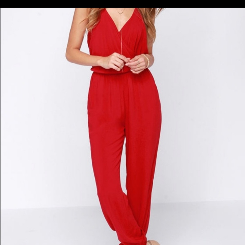 Red jumsuit